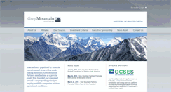 Desktop Screenshot of greymountain.com